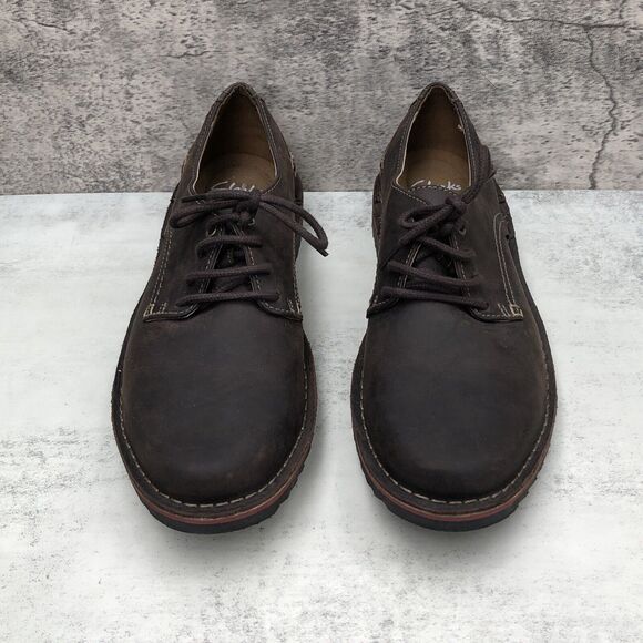 Clarks Shoes Mens Clarks Remsen Limit Oxford Shoes Brown SZ 10.5 M main image 8